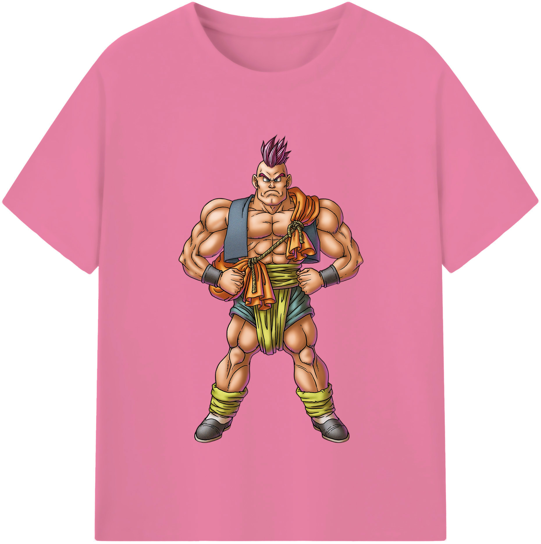 （画像用） ドラゴンクエスト Doragon Kuesuto Dragon Quest 綿100％半袖Tシャツ（フロントプリント）